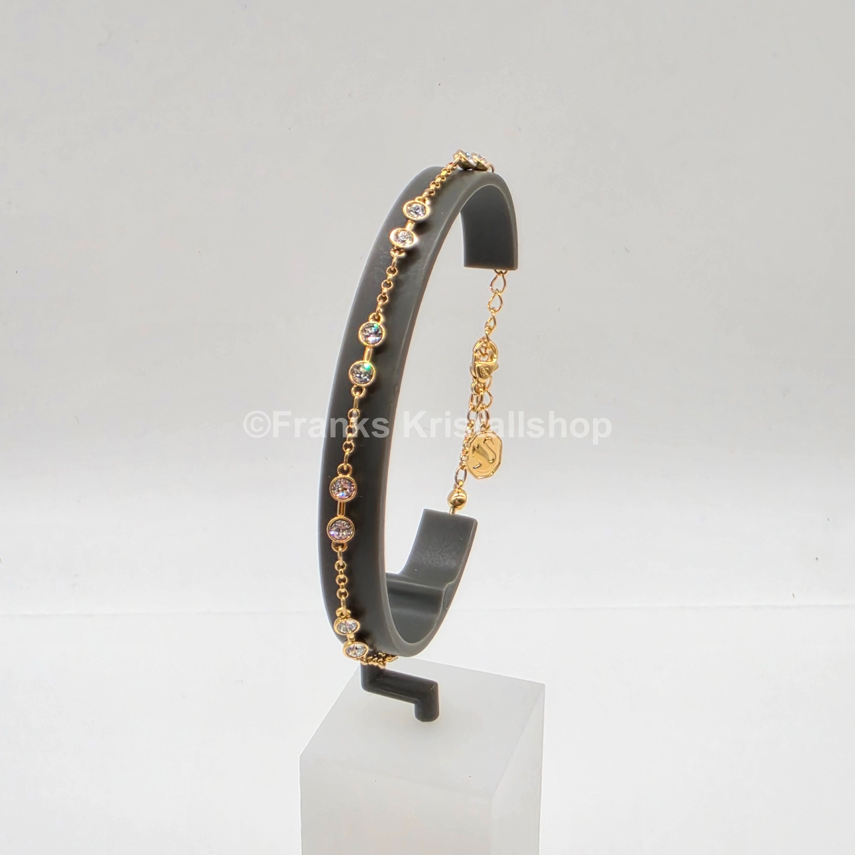 SWAROVSKI Remix Armband, Weiß, Goldbeschichtet 5734677