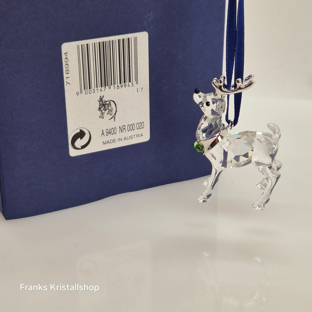 SWAROVSKI Rentier Ornament Rhodium 718994