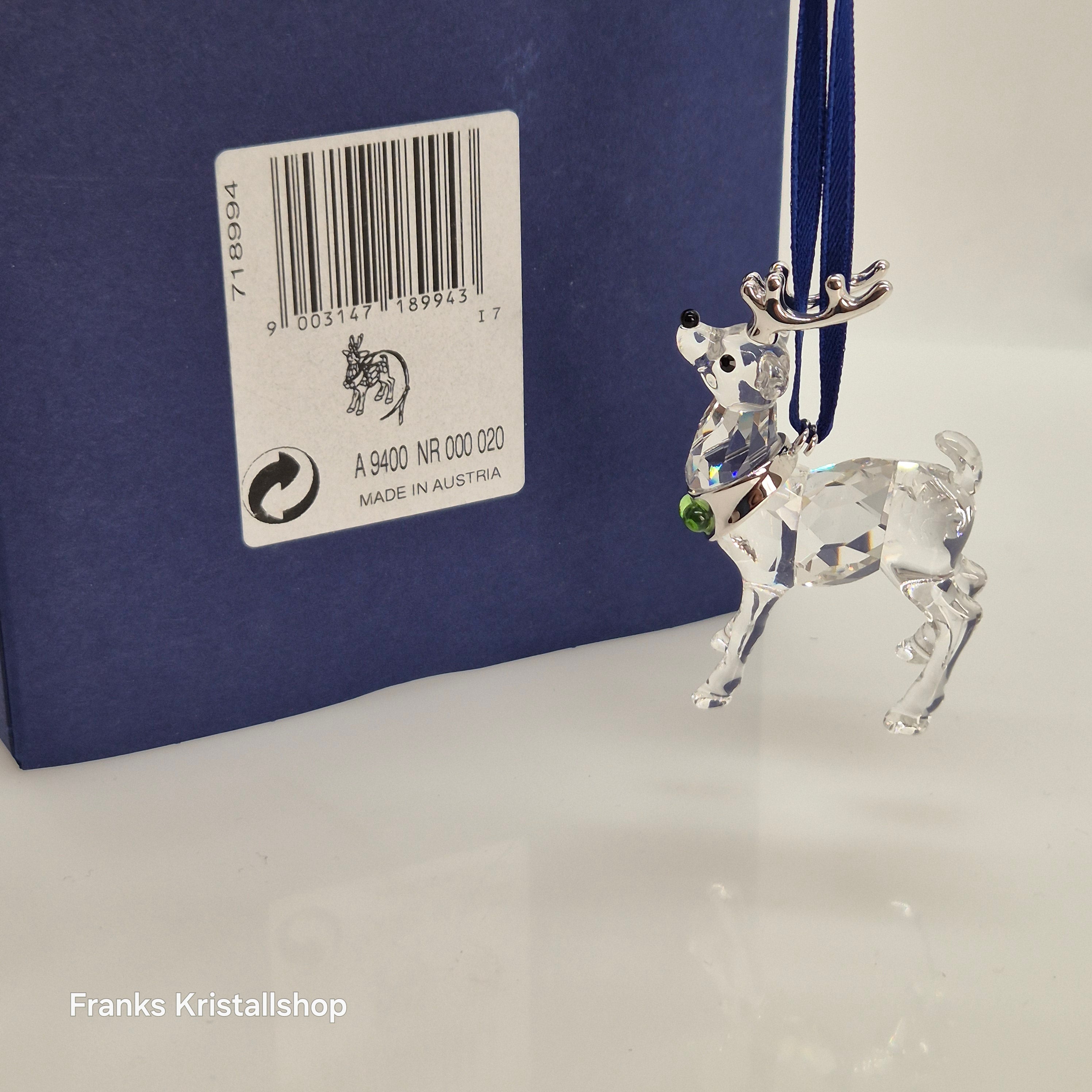 SWAROVSKI Rentier Ornament Rhodium 718994