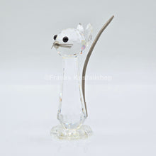 Lade das Bild in den Galerie-Viewer, SWAROVSKI Katze alt groß Variante 2 (flexibler Schwanz) 010023
