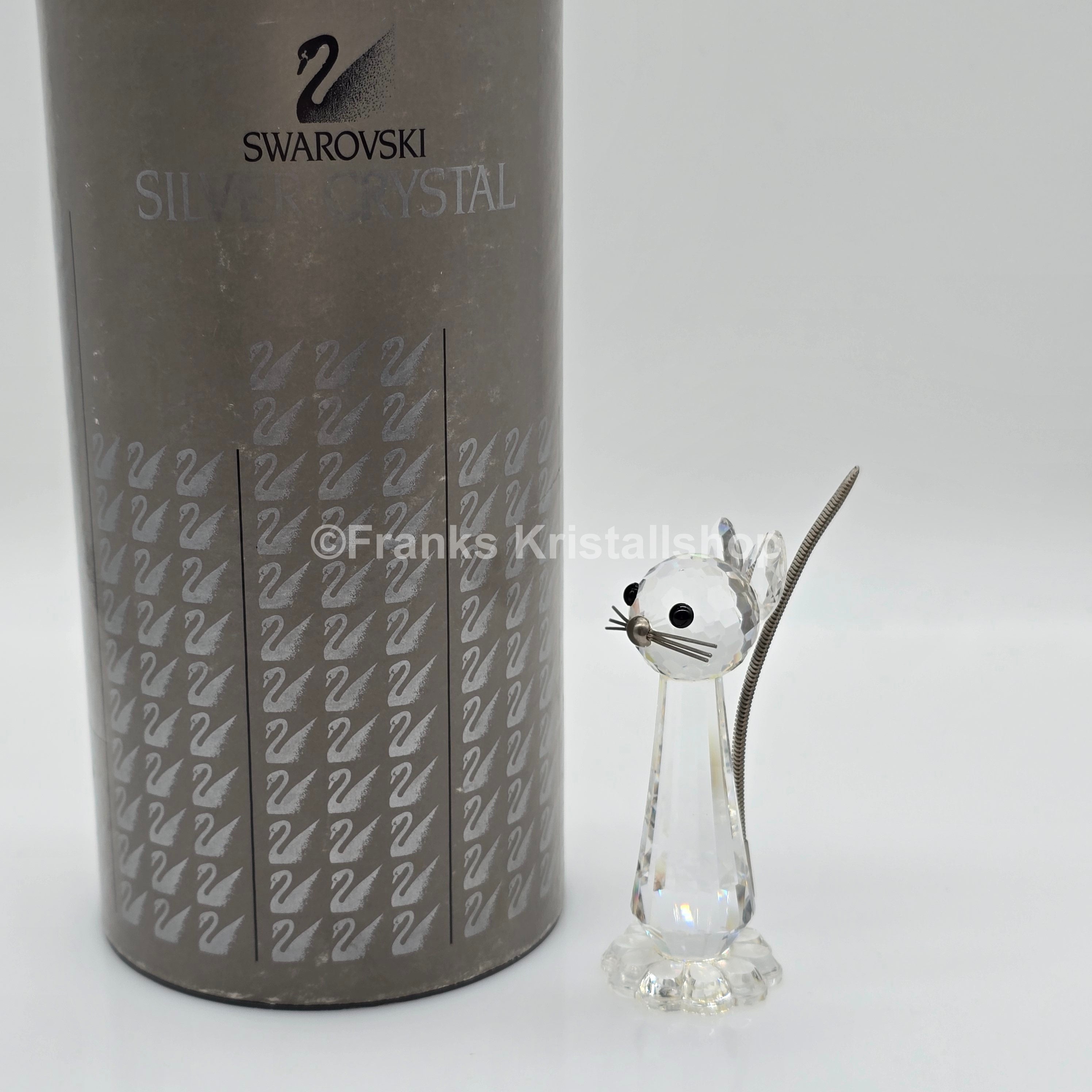 SWAROVSKI Katze alt groß Variante 2 (flexibler Schwanz) 010023