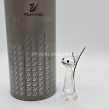 Lade das Bild in den Galerie-Viewer, SWAROVSKI Katze alt groß Variante 2 (flexibler Schwanz) 010023

