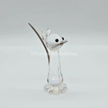 Lade das Bild in den Galerie-Viewer, SWAROVSKI Katze alt groß Variante 2 (flexibler Schwanz) 010023

