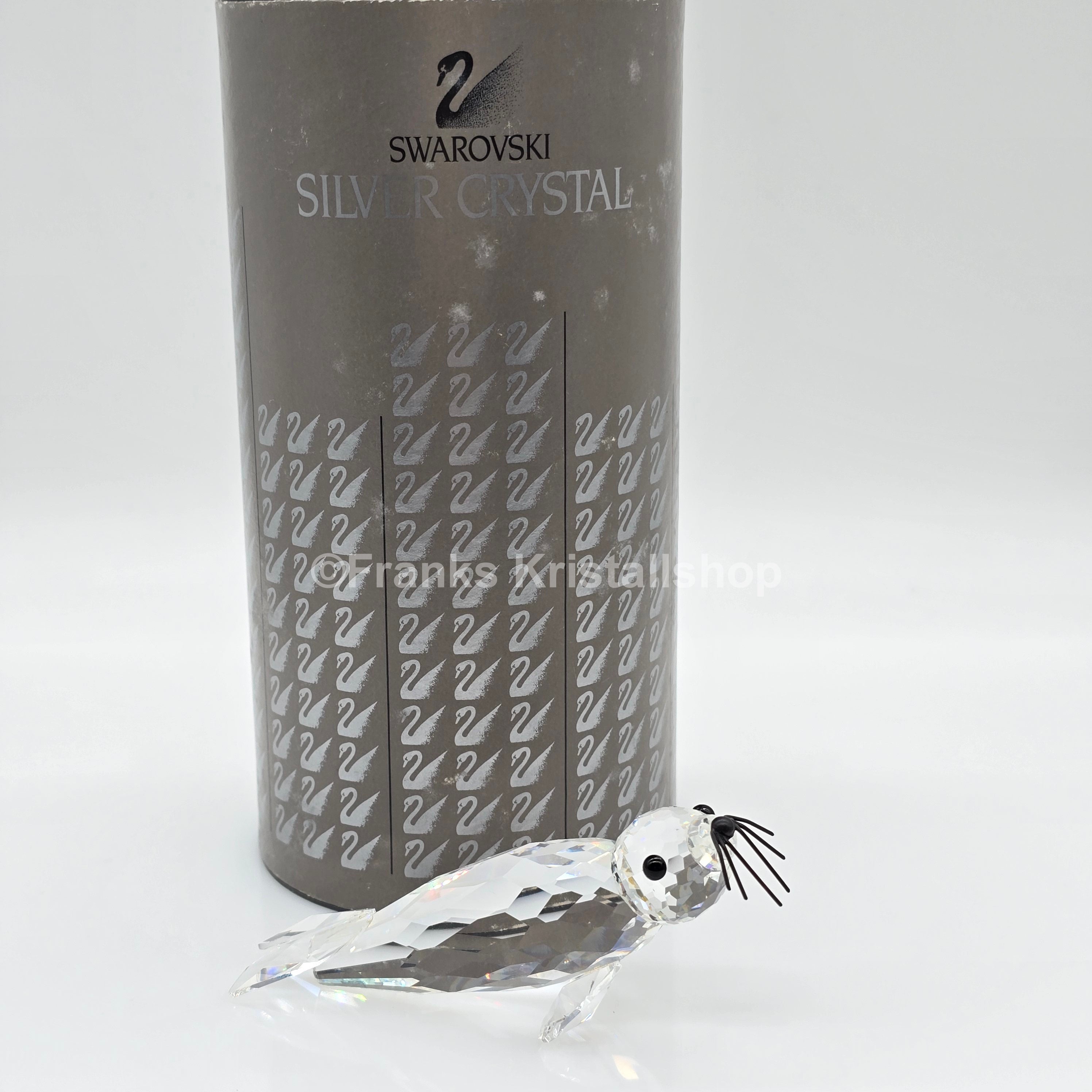 SWAROVSKI Seehund groß schwarze Schnurrhaare 012261