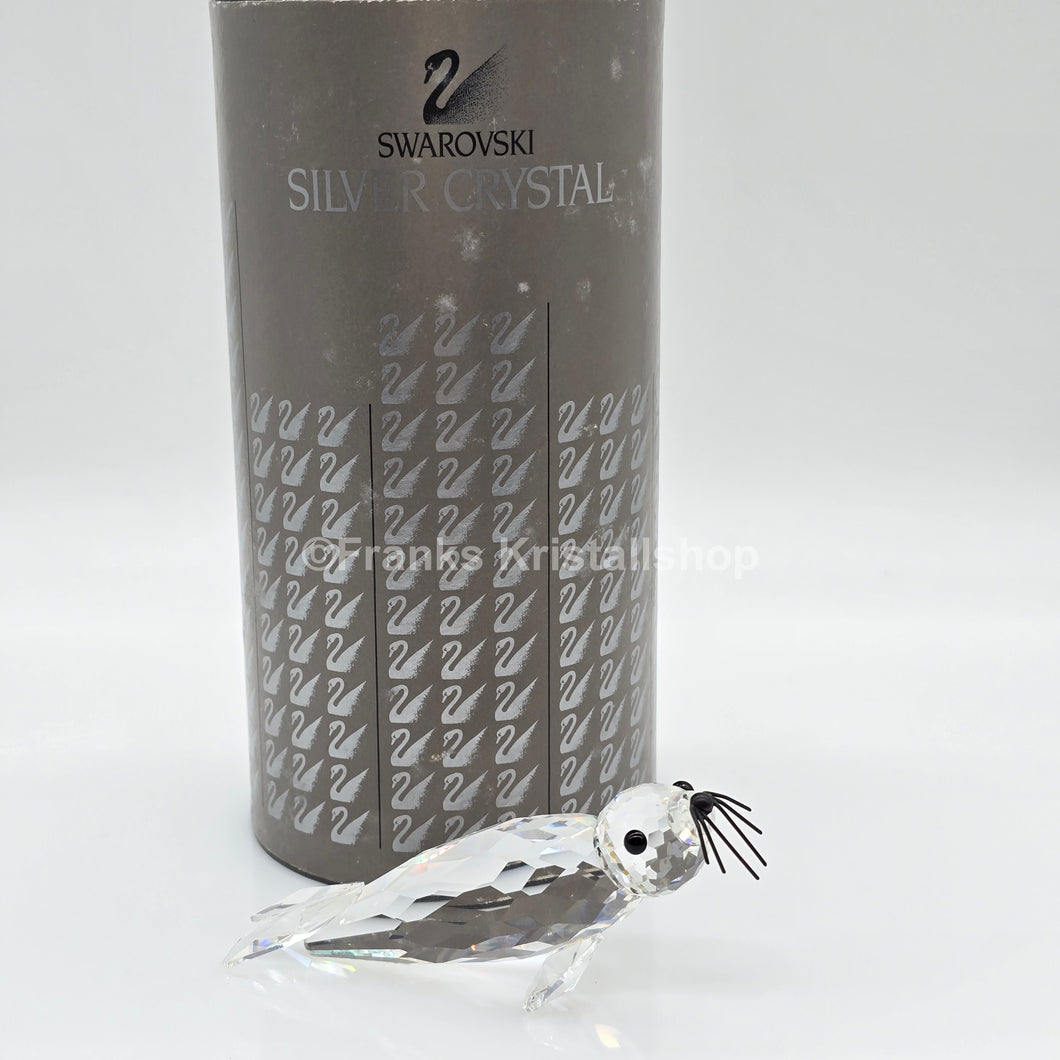 SWAROVSKI Seehund groß schwarze Schnurrhaare 012261