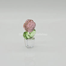 Lade das Bild in den Galerie-Viewer, SWAROVSKI Blumenträume Rose Pink Rosa im Blumentopf 855894 oU
