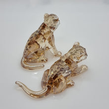 Lade das Bild in den Galerie-Viewer, SWAROVSKI SCS Amur Leoparden Babys 2019 5428542
