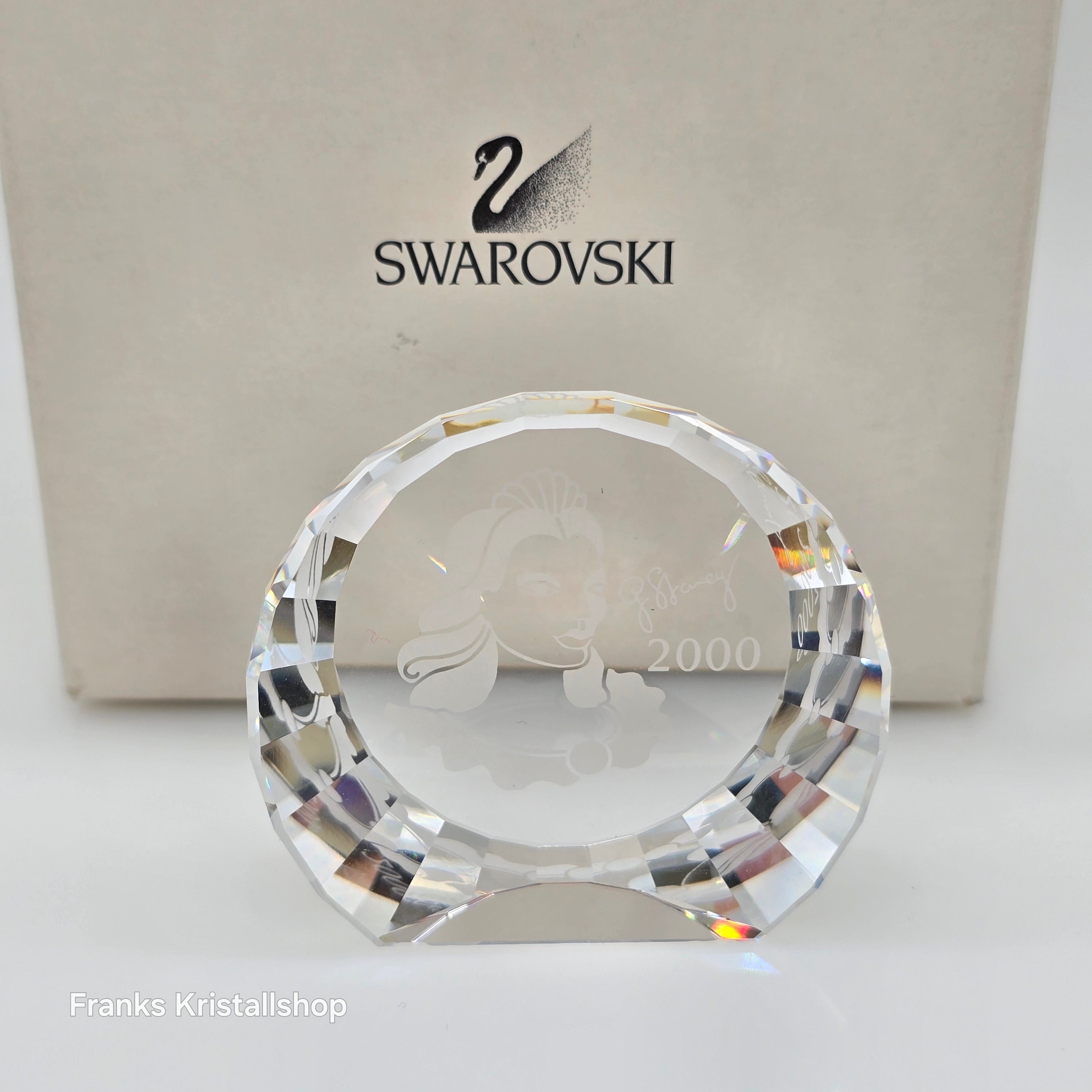 SWAROVSKI SCS Briefbeschwerer Jahresfigur 2000 Columbine 256855