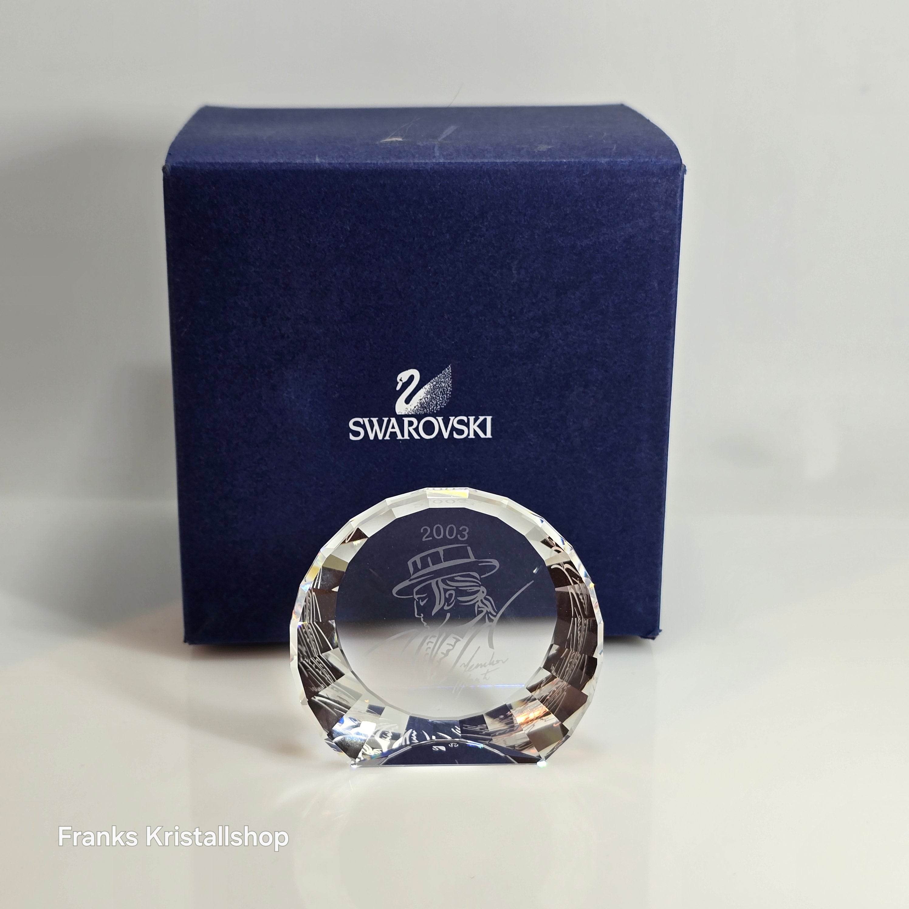 SWAROVSKI SCS Briefbeschwerer Jahresfigur 2003 Antonio 626588