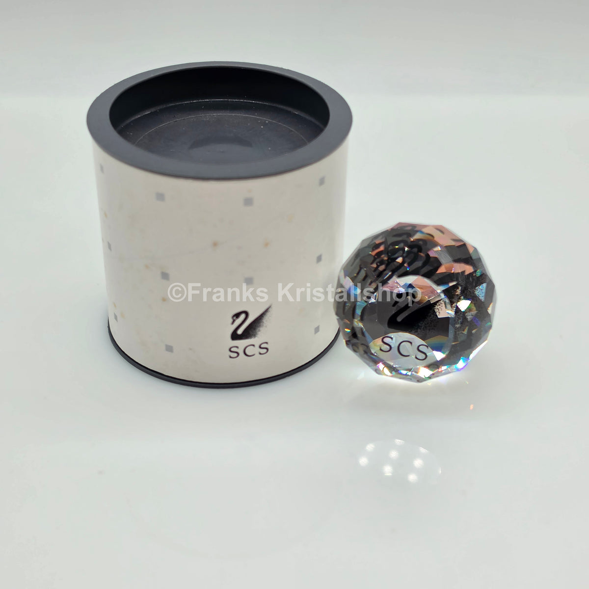 SWAROVSKI SCS Briefbeschwerer Schwan Schwarz SCMPWNR3