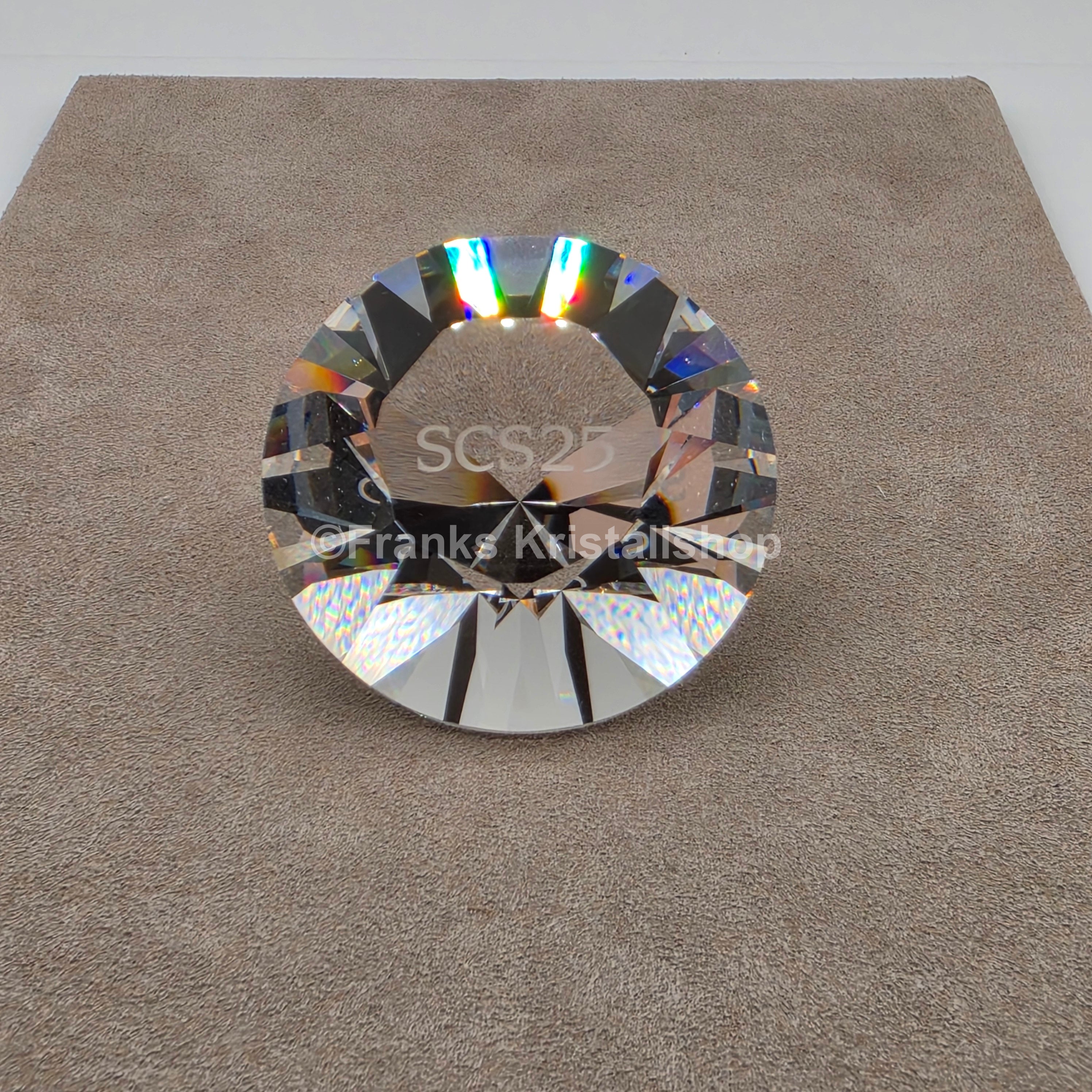 SWAROVSKI SCS Chaton SCS25 Briefbeschwerer 50 mm 961573
