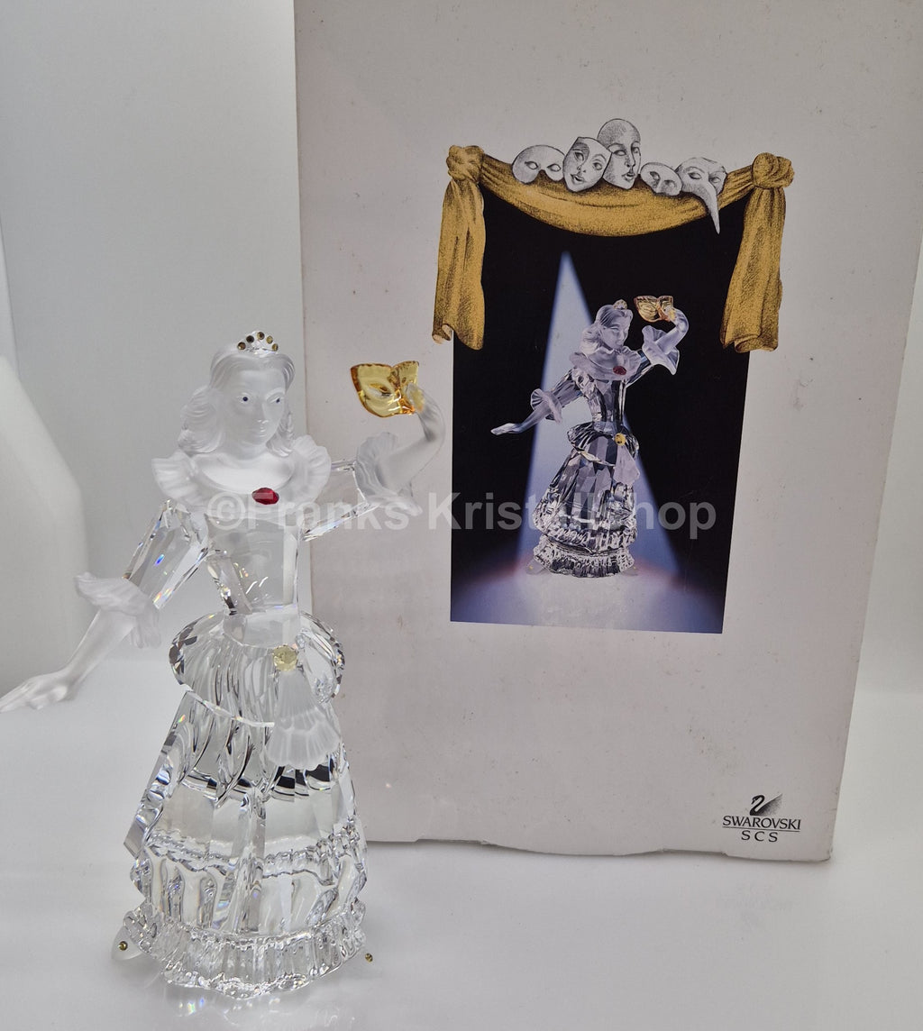 SWAROVSKI SCS Jahresfigur 2000 Columbine OVP mit Gratis-Sockel 242032