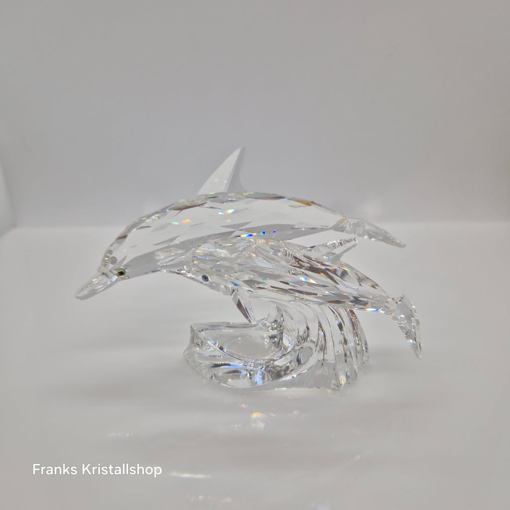 SWAROVSKI SCS Jahresfigur 1990 Die Delfine 153850
