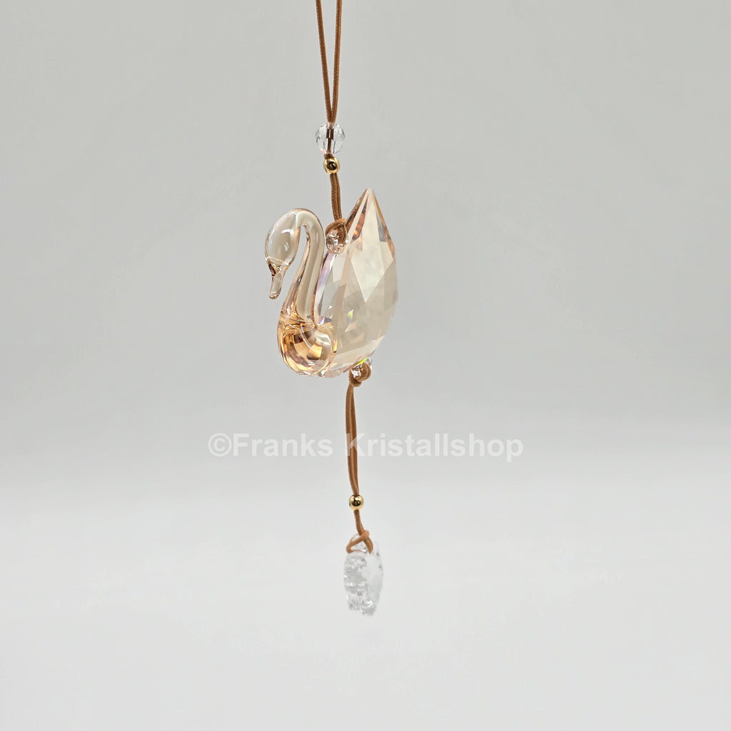 SWAROVSKI SCS Golden Shadow Schwan Ornament 2020 Loyality Gift 5537960