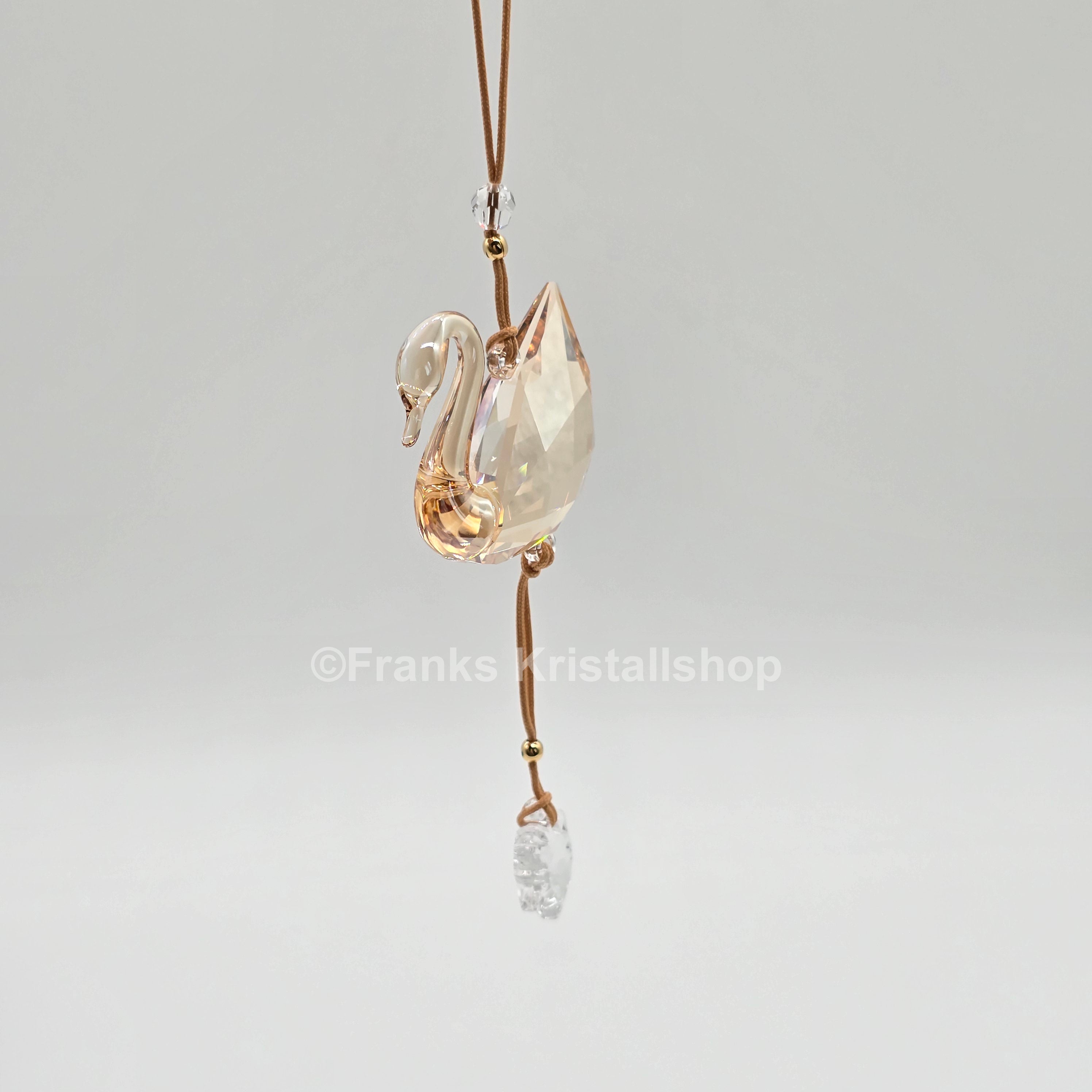 SWAROVSKI SCS Golden Shadow Schwan Ornament 2020 Loyality Gift 5537960
