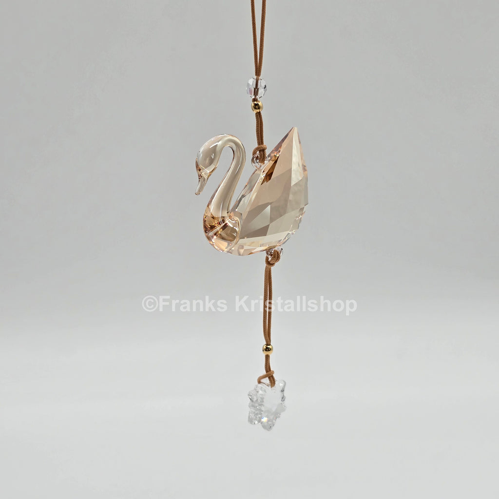 SWAROVSKI SCS Golden Shadow Schwan Ornament 2020 Loyality Gift 5537960
