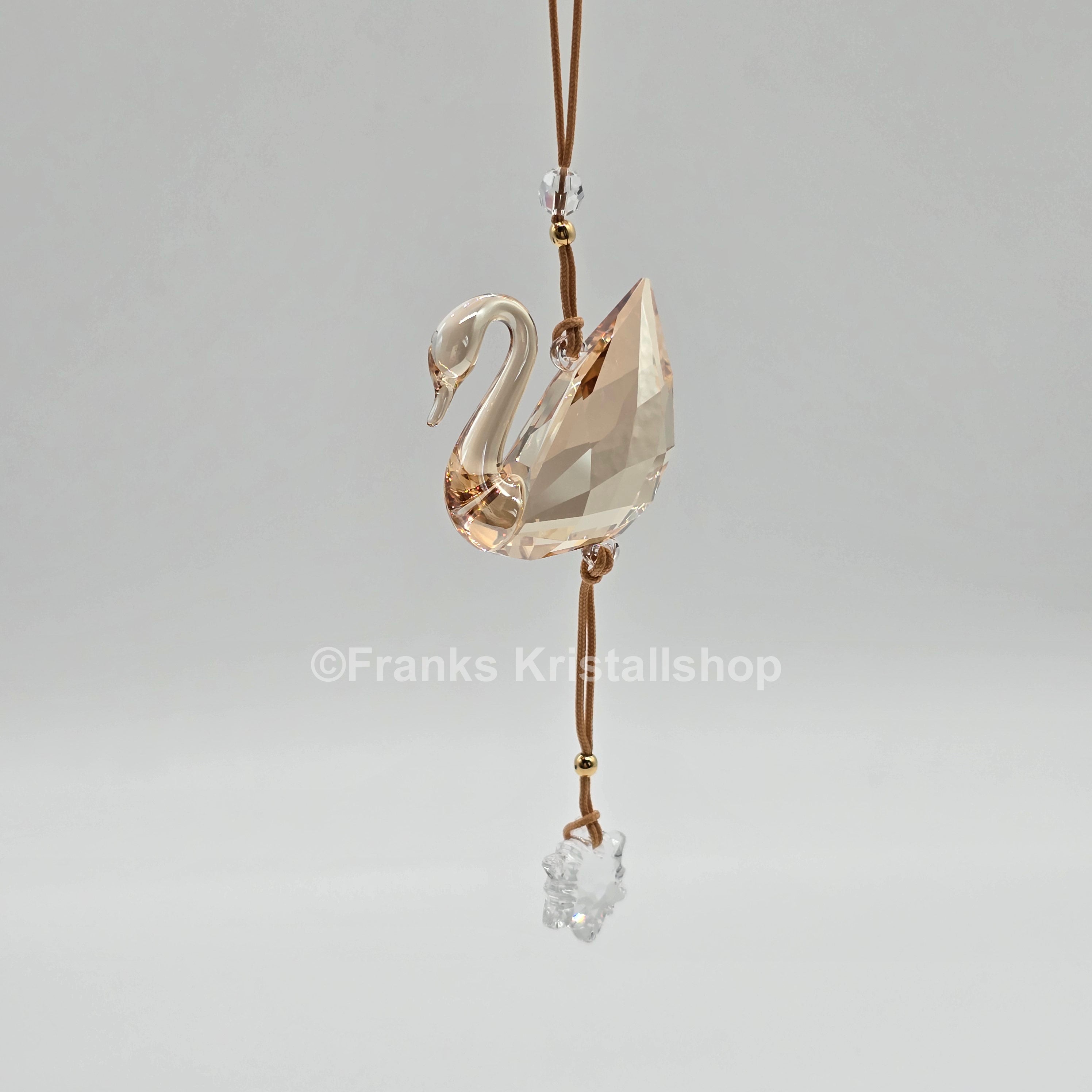 SWAROVSKI SCS Golden Shadow Schwan Ornament 2020 Loyality Gift 5537960