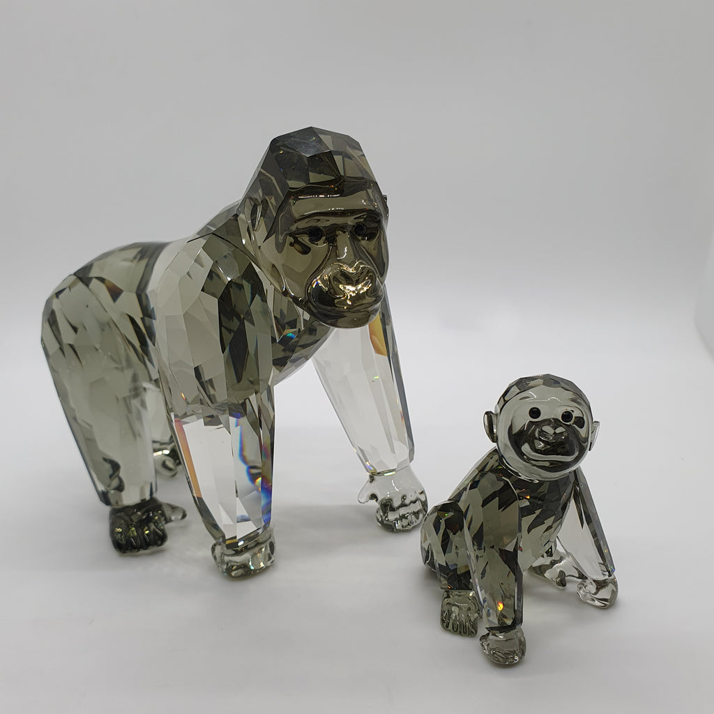 SWAROVSKI SCS Jahresfigur 2009 Die Gorillas 952504