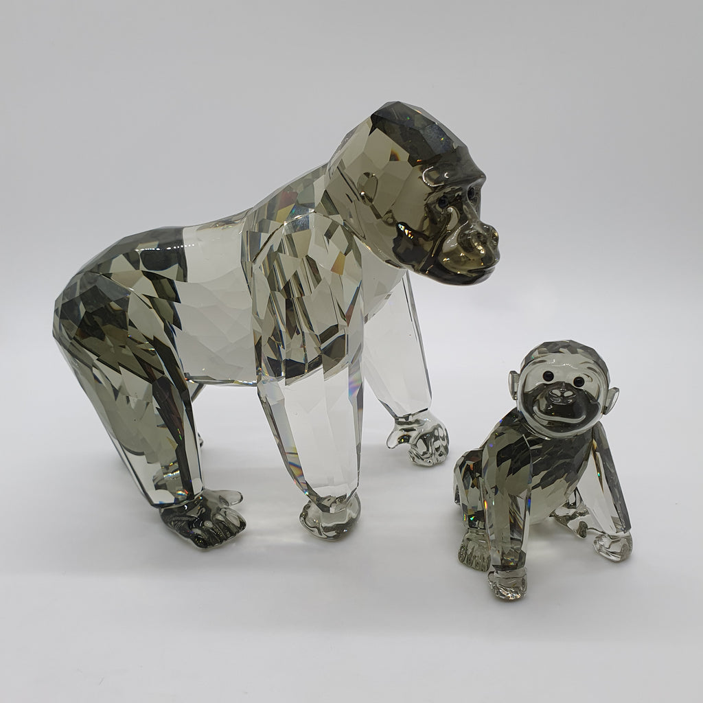 SWAROVSKI SCS Jahresfigur 2009 Die Gorillas 952504