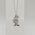 SWAROVSKI SCS Halskette Jubiläum 2012 Drache Weiß, Rhodiniert 1124113