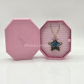 SWAROVSKI SCS Halskette Seestern, Blau, Goldlegierungsschicht 5707049
