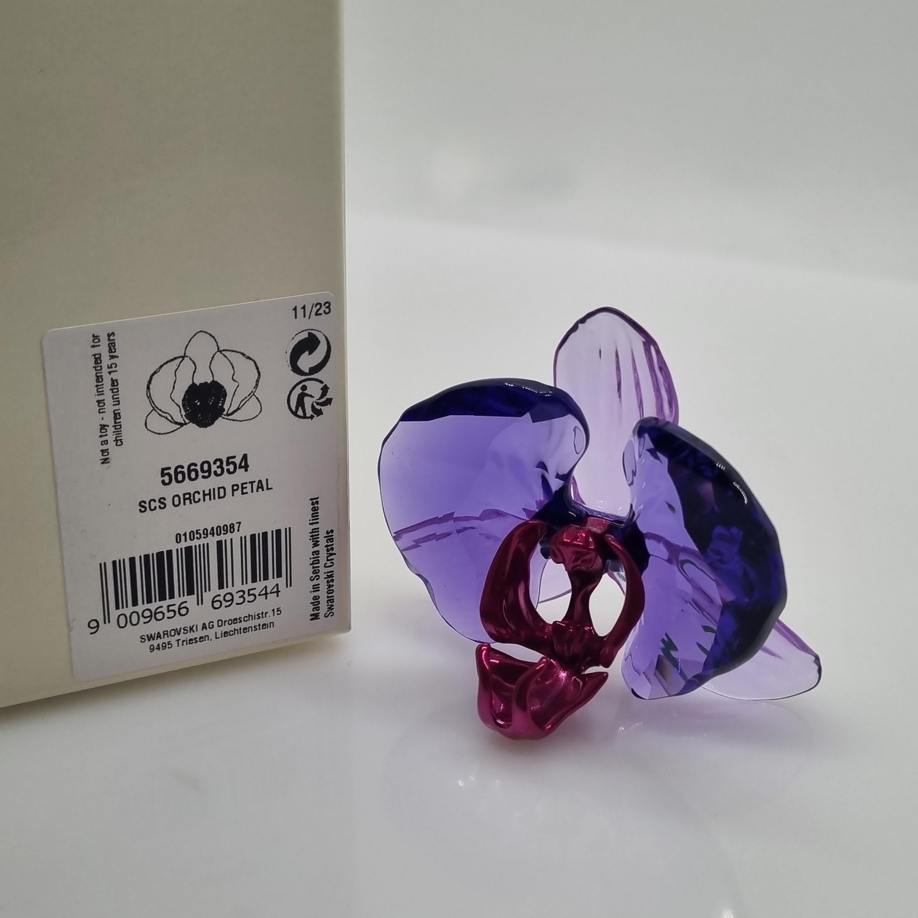 SWAROVSKI SCS Idyllia 2024 Orchidee Blütenblatt 5669354
