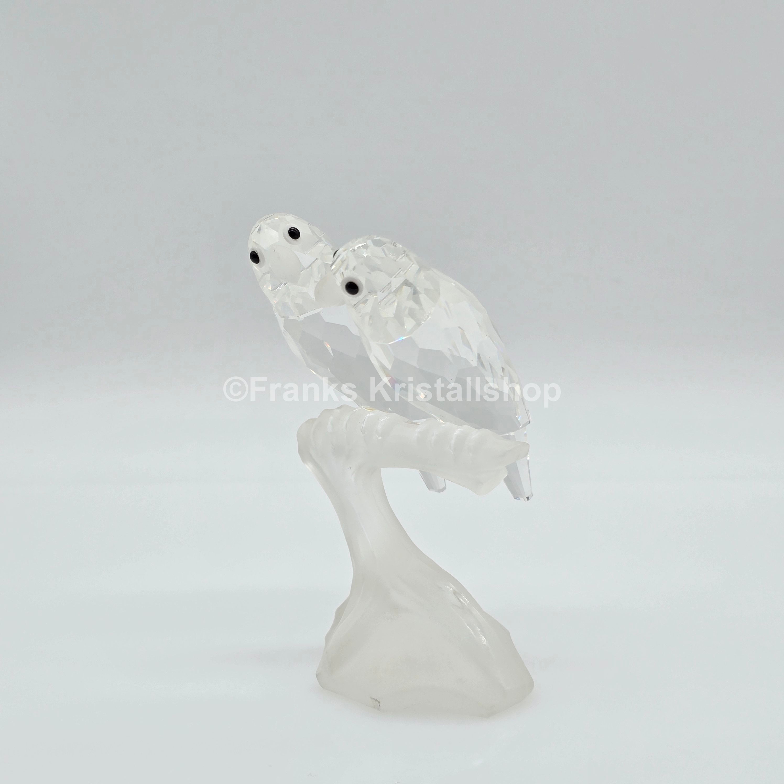 SWAROVSKI SCS Jahresfigur 1987 Die Lovebirds 013560