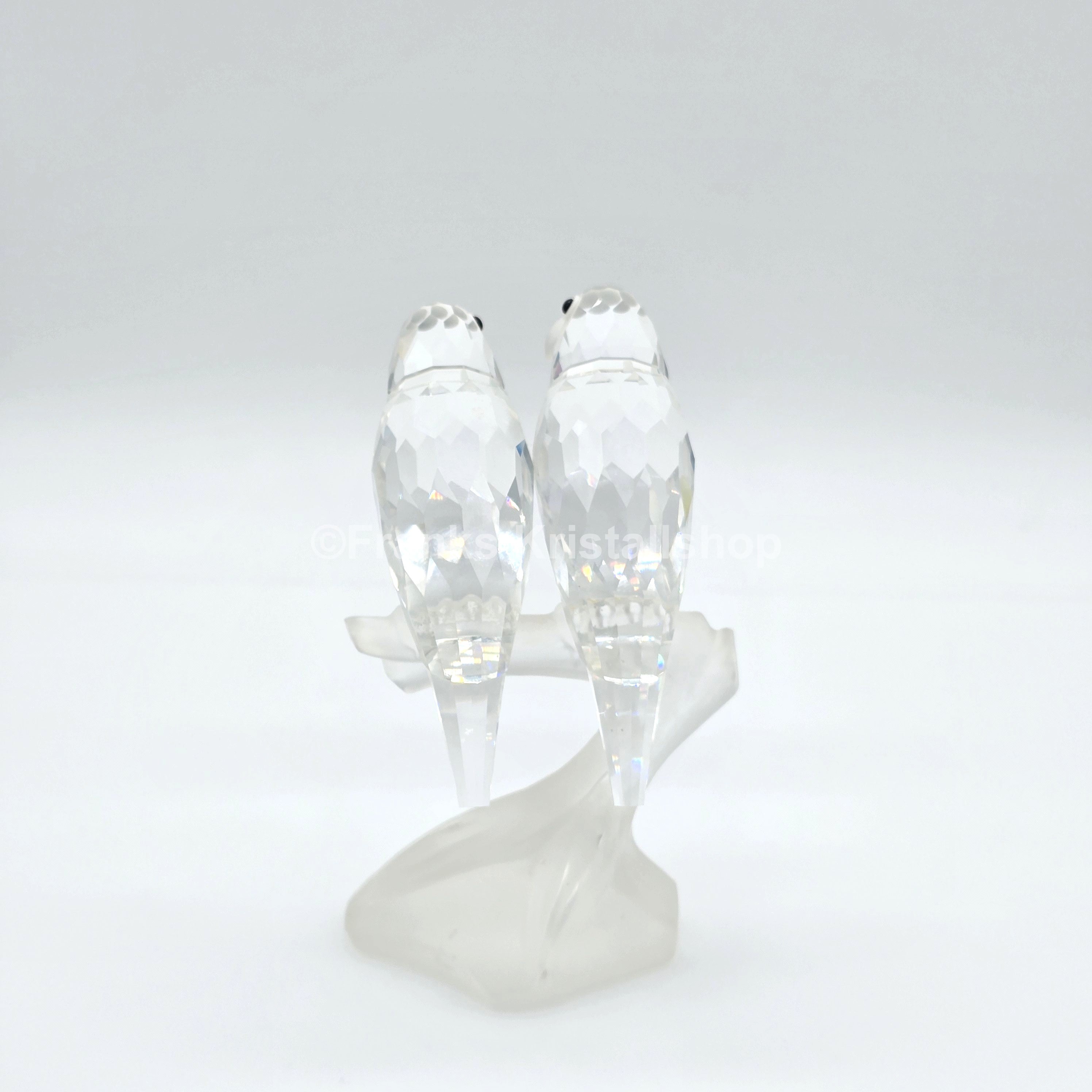 SWAROVSKI SCS Jahresfigur 1987 Die Lovebirds 013560