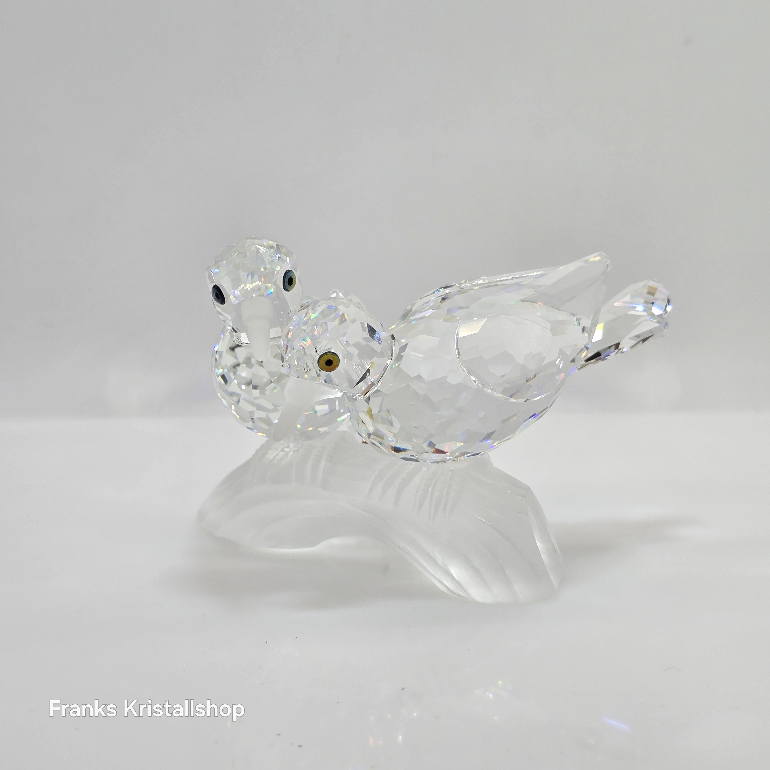 SWAROVSKI SCS Jahresfigur 1989 Die Turteltauben 117895