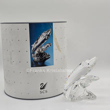Lade das Bild in den Galerie-Viewer, SWAROVSKI SCS Jahresfigur 1992 Die Wale 164614
