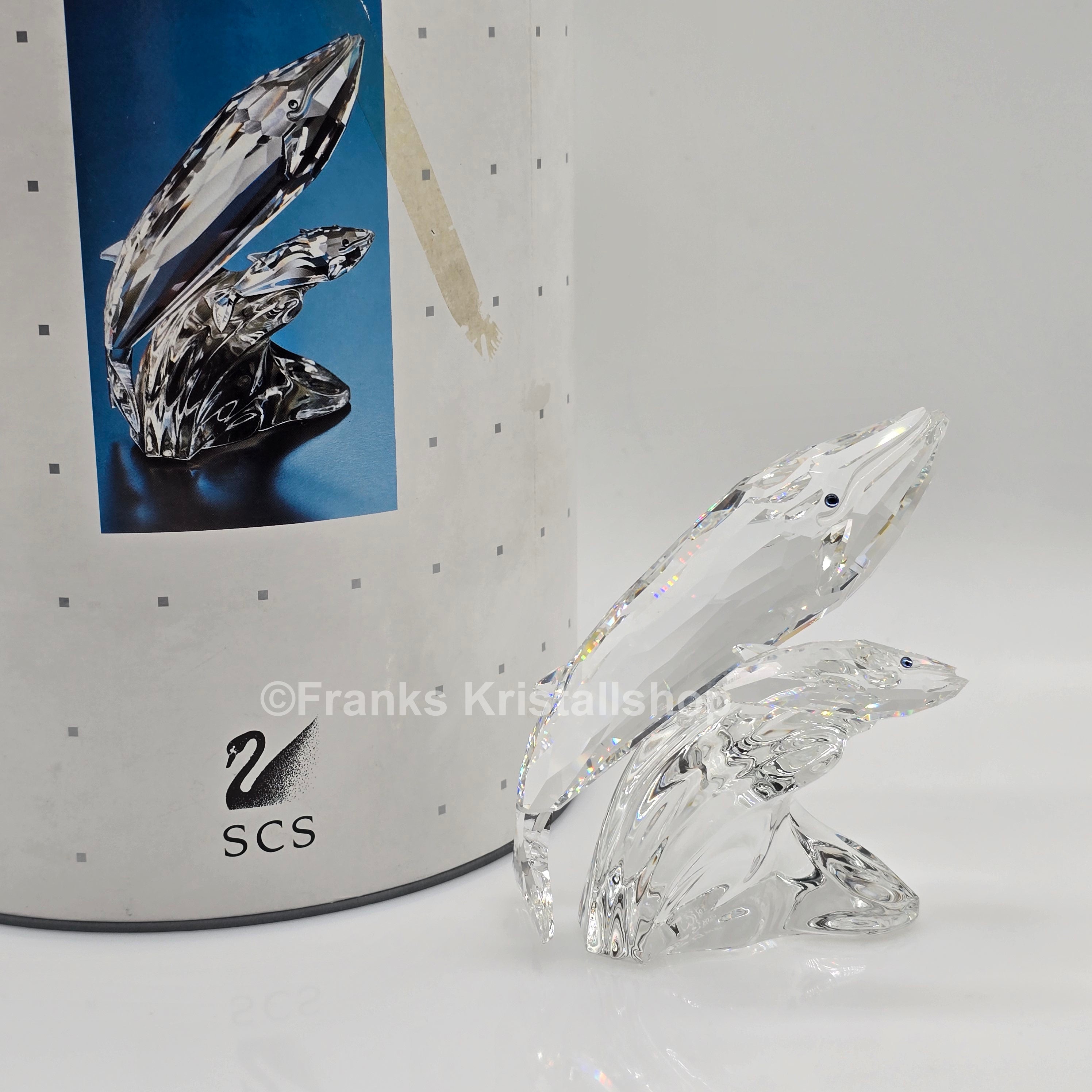 SWAROVSKI SCS Jahresfigur 1992 Die Wale 164614