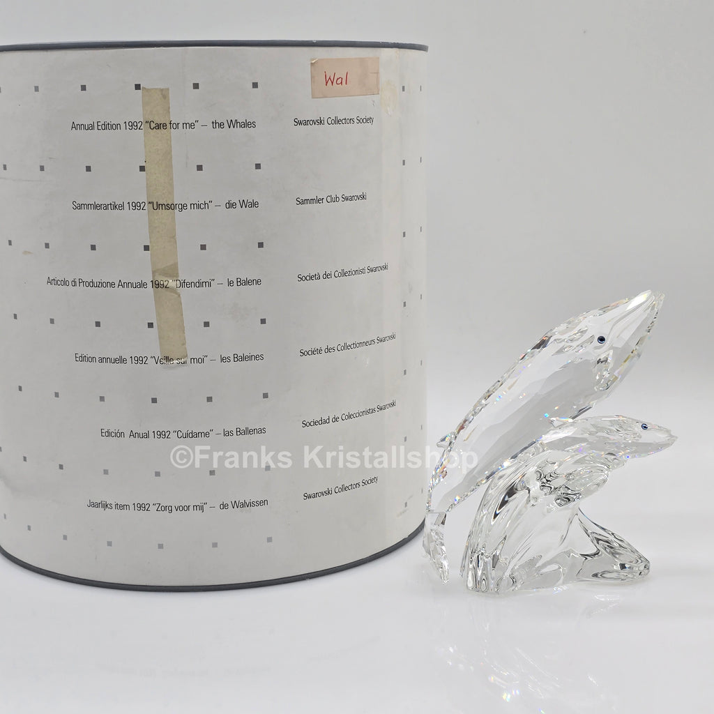 SWAROVSKI SCS Jahresfigur 1992 Die Wale 164614