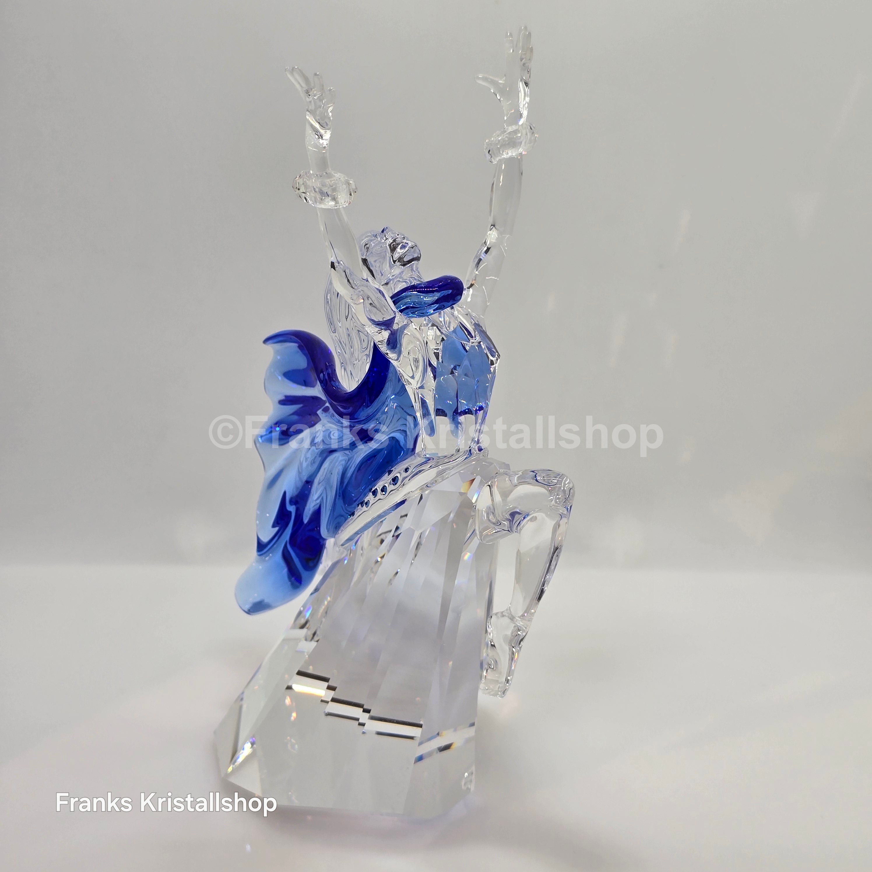 SWAROVSKI SCS Jahresfigur 2002 Magic of Dance Tänzerin Isadora VAR 1 mit Namensschild 279648 oU