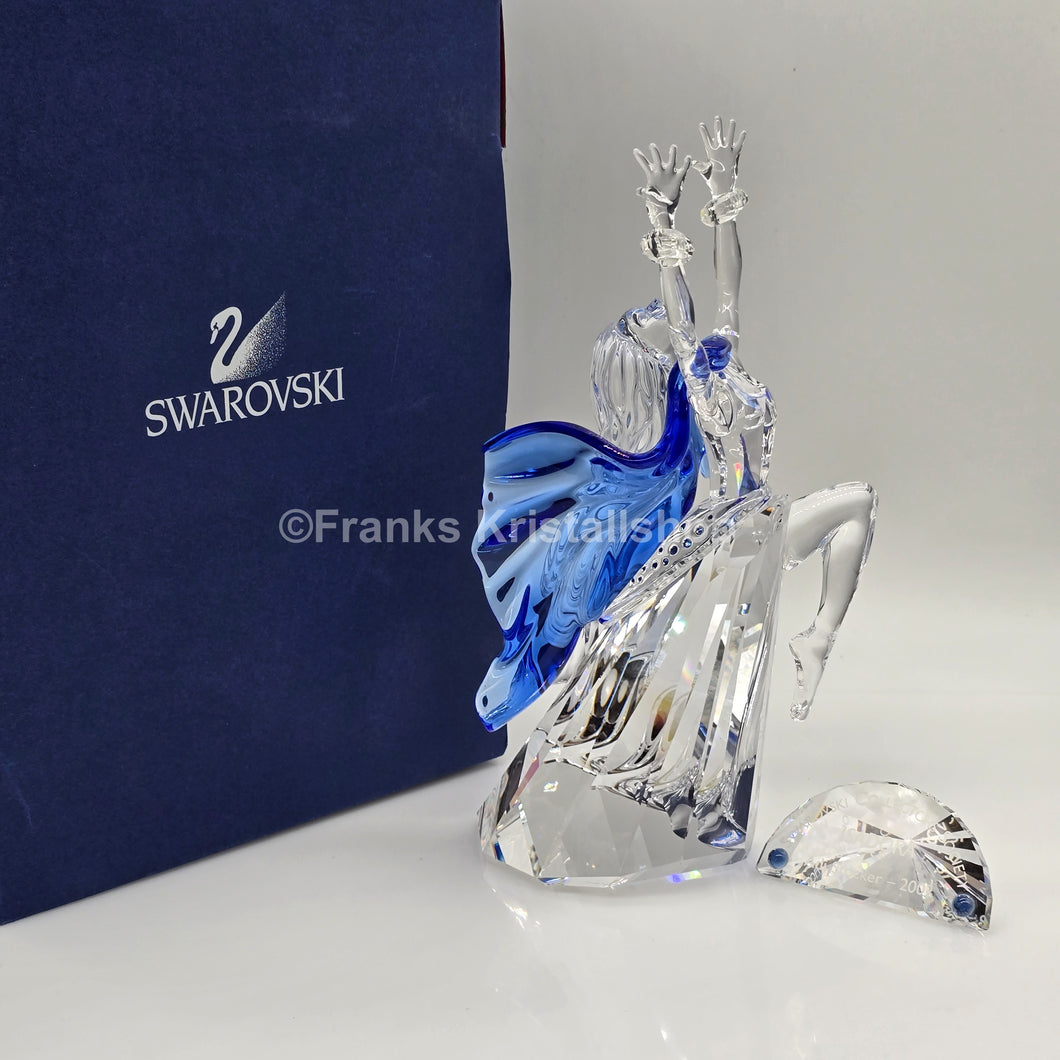 SWAROVSKI SCS Jahresfigur 2002 Magic of Dance Tänzerin Isadora VAR 2 mit Namensschild 279648