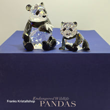 Lade das Bild in den Galerie-Viewer, SWAROVSKI SCS Jahresfigur 2008 Pandas 900918
