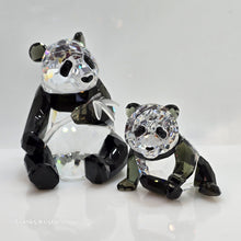 Lade das Bild in den Galerie-Viewer, SWAROVSKI SCS Jahresfigur 2008 Pandas 900918
