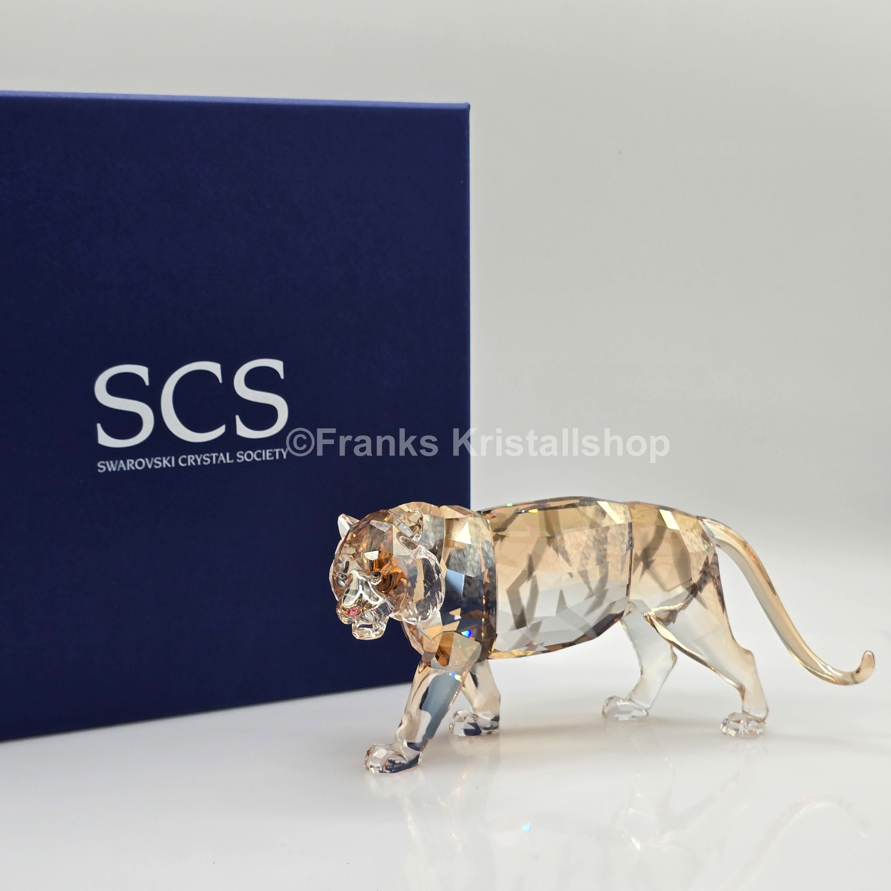 SWAROVSKI SCS Jahresfigur 2010 Der Tiger 1003148