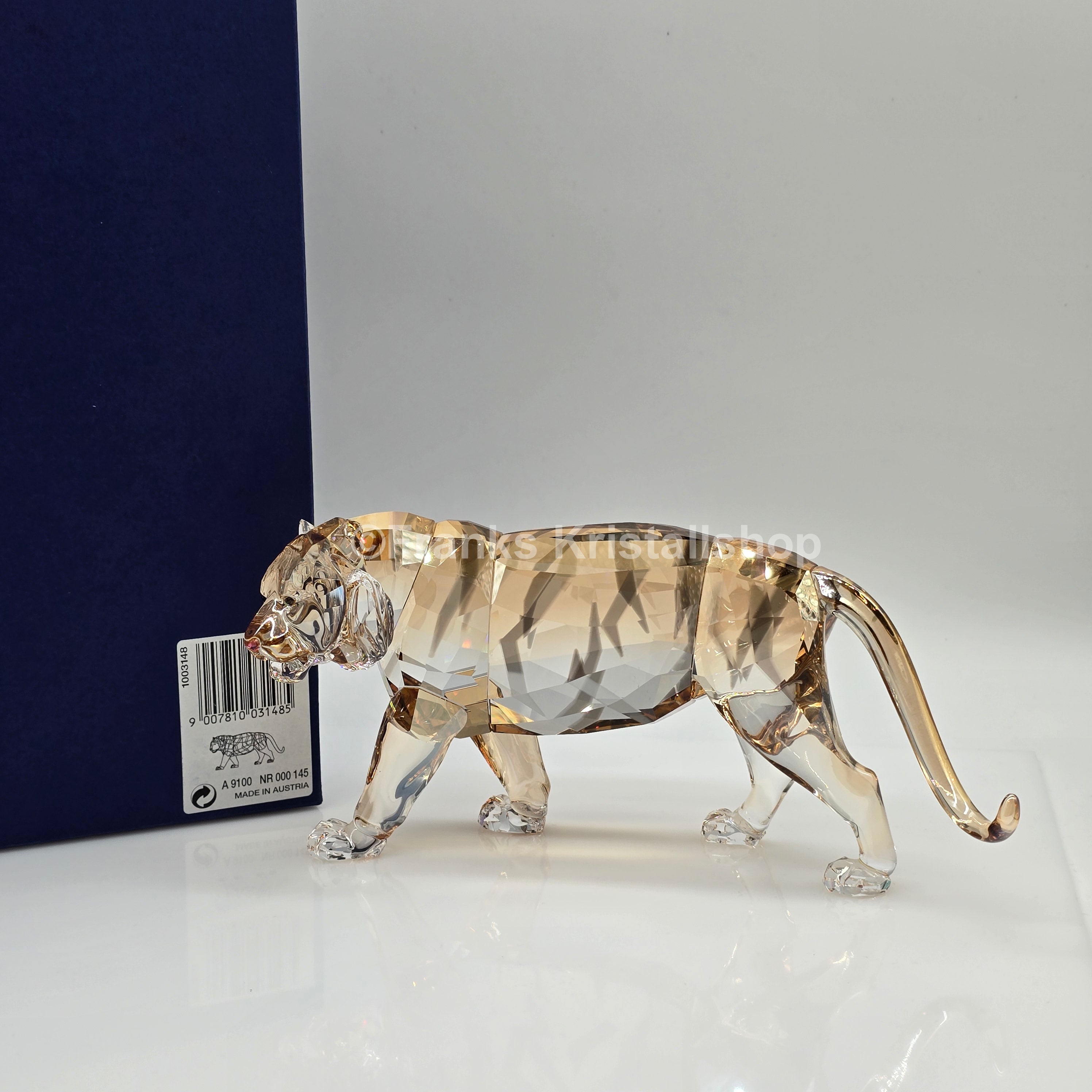 SWAROVSKI SCS Jahresfigur 2010 Der Tiger 1003148