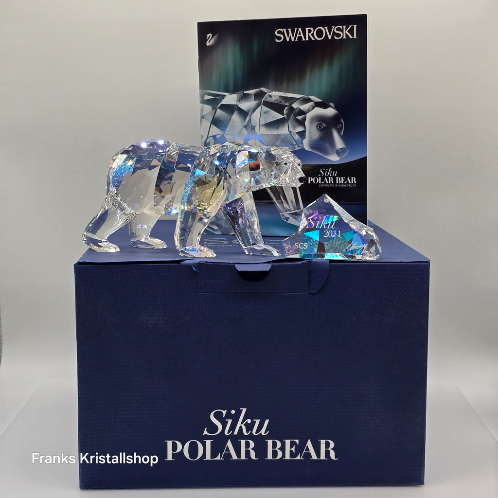 SWAROVSKI SCS Jahresfigur 2011 Eisbär Siku 1053154