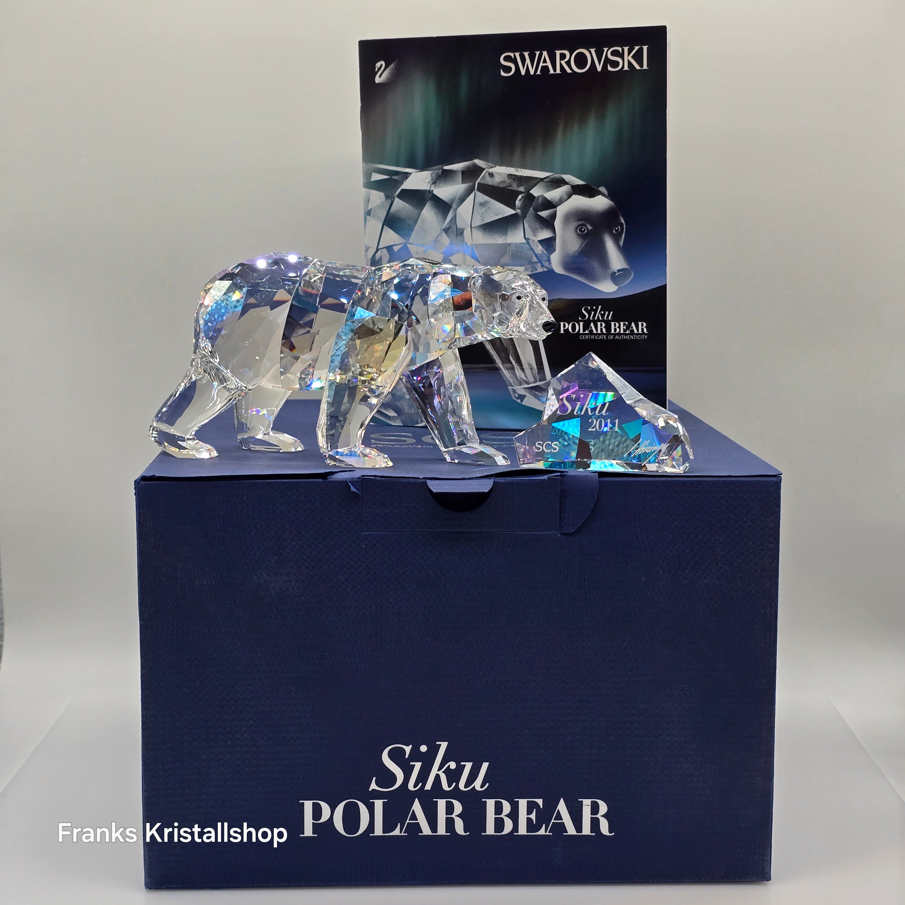SWAROVSKI SCS Jahresfigur 2011 Eisbär Siku 1053154