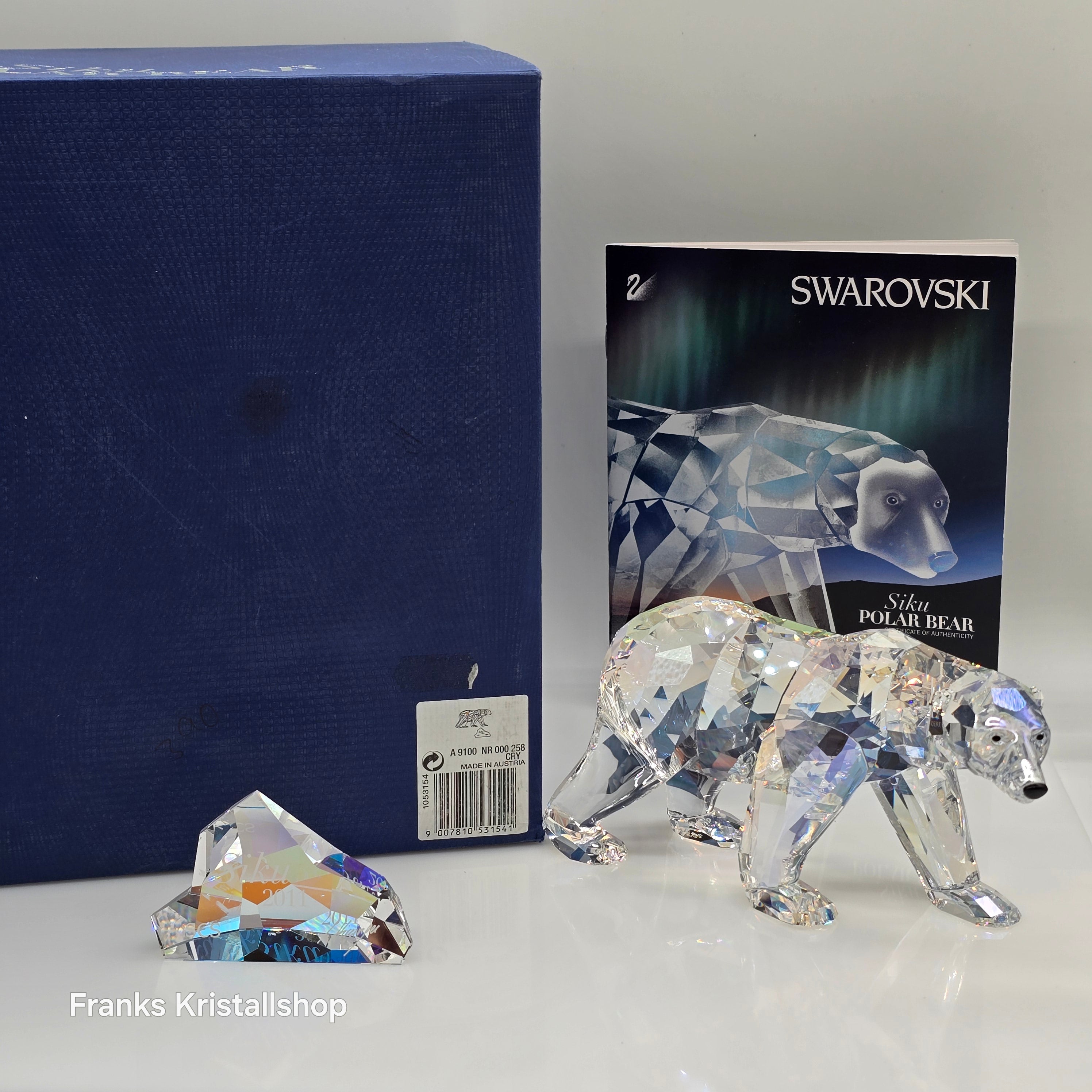 SWAROVSKI SCS Jahresfigur 2011 Eisbär Siku 1053154
