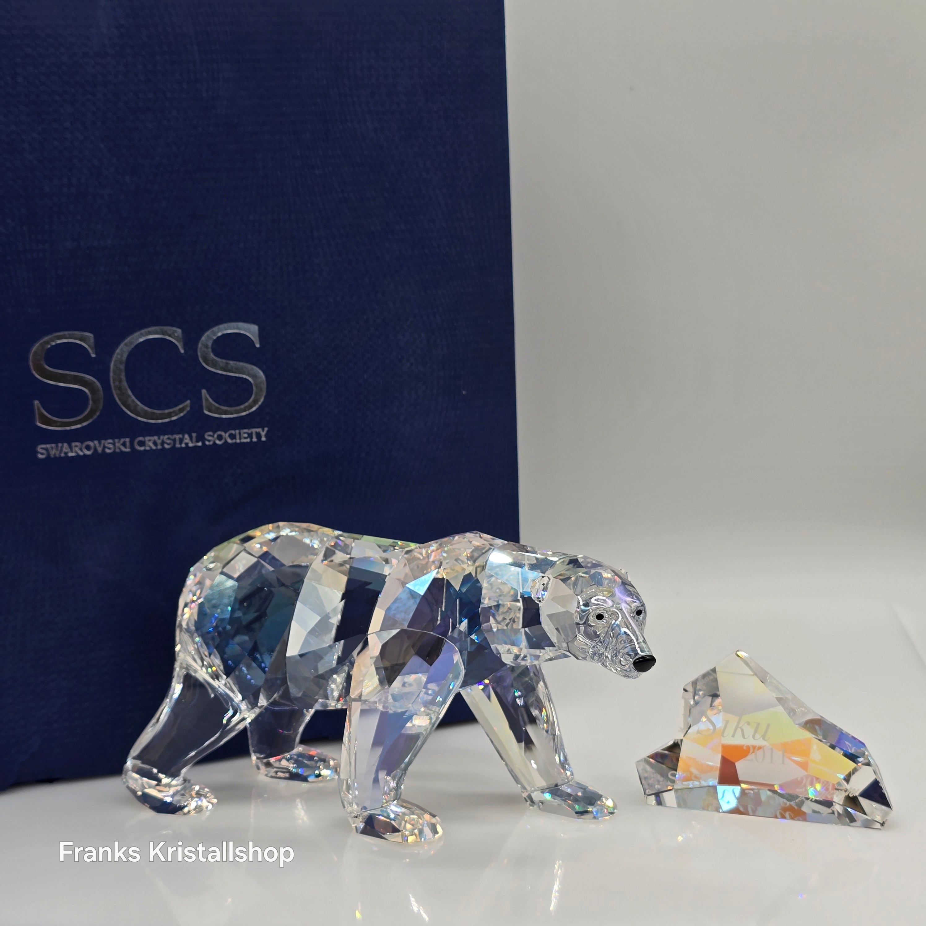 SWAROVSKI SCS Jahresfigur 2011 Eisbär Siku 1053154