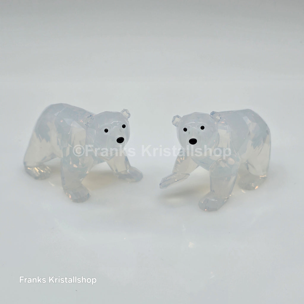SWAROVSKI SCS Jahresfigur 2011 Junge Eisbären White Opal zur Jahresfigur Siku 1080774