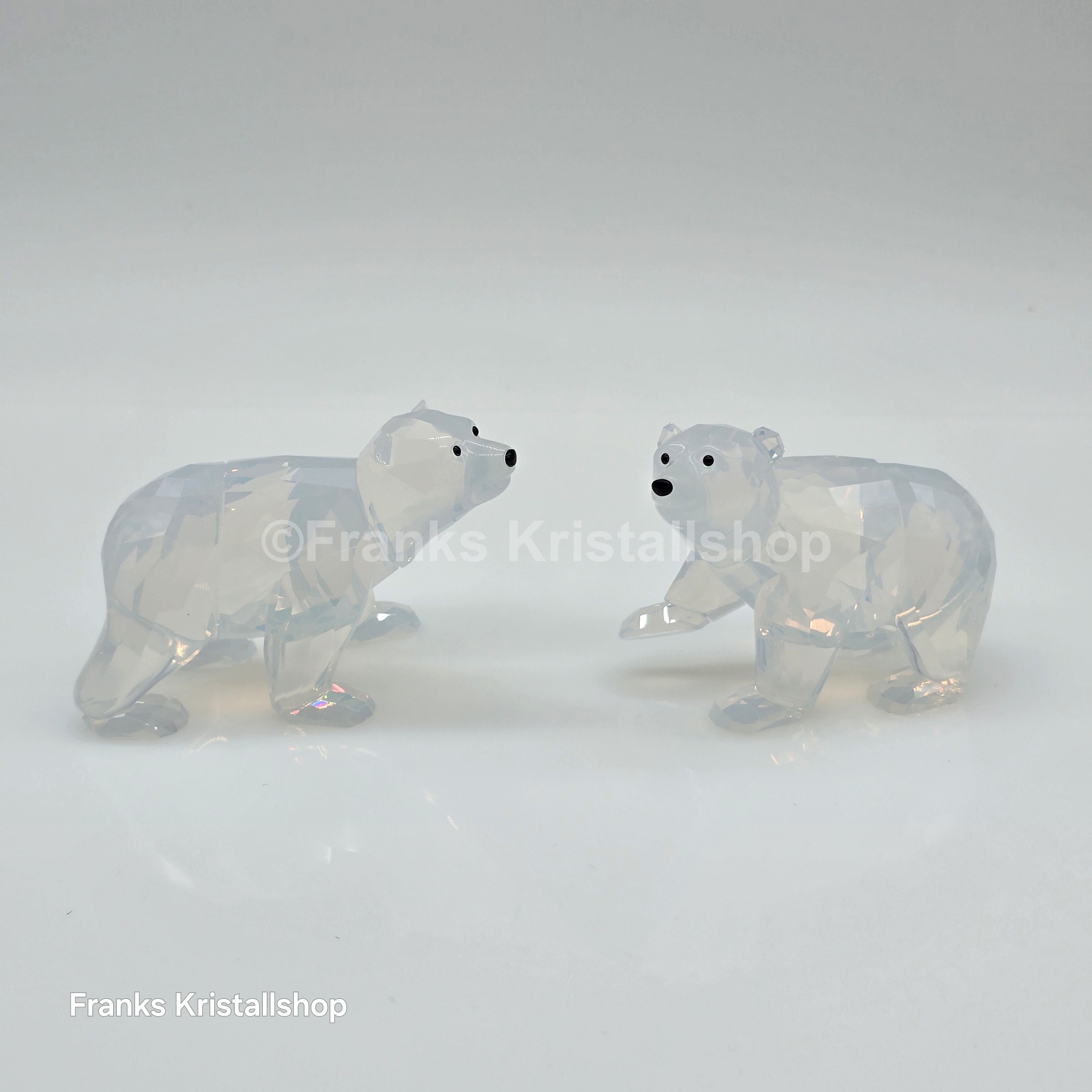 SWAROVSKI SCS Jahresfigur 2011 Junge Eisbären White Opal zur Jahresfigur Siku 1080774