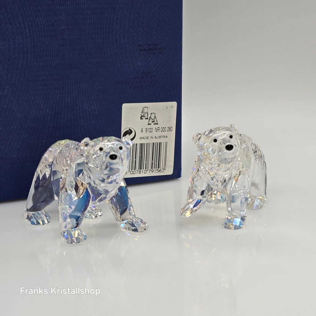 SWAROVSKI SCS Jahresfigur 2011 Junge Eisbären klar zur Jahresfigur Siku 1079156