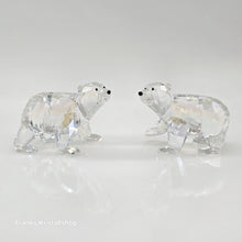 Lade das Bild in den Galerie-Viewer, SWAROVSKI SCS Jahresfigur 2011 Junge Eisbären klar zur Jahresfigur Siku 1079156
