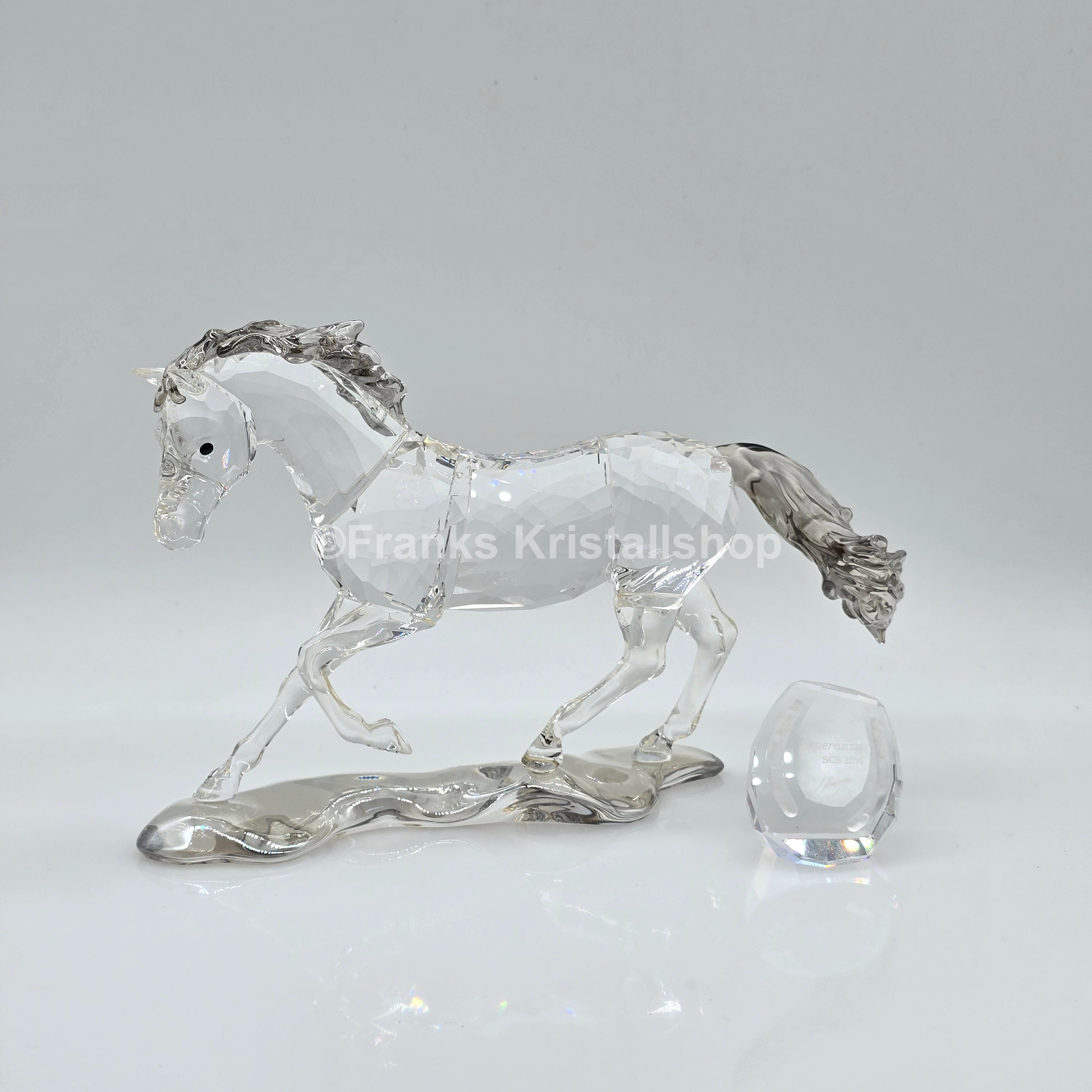 SWAROVSKI SCS Jahresfigur 2014 Esperanza mit Namensschild 5004728 oU