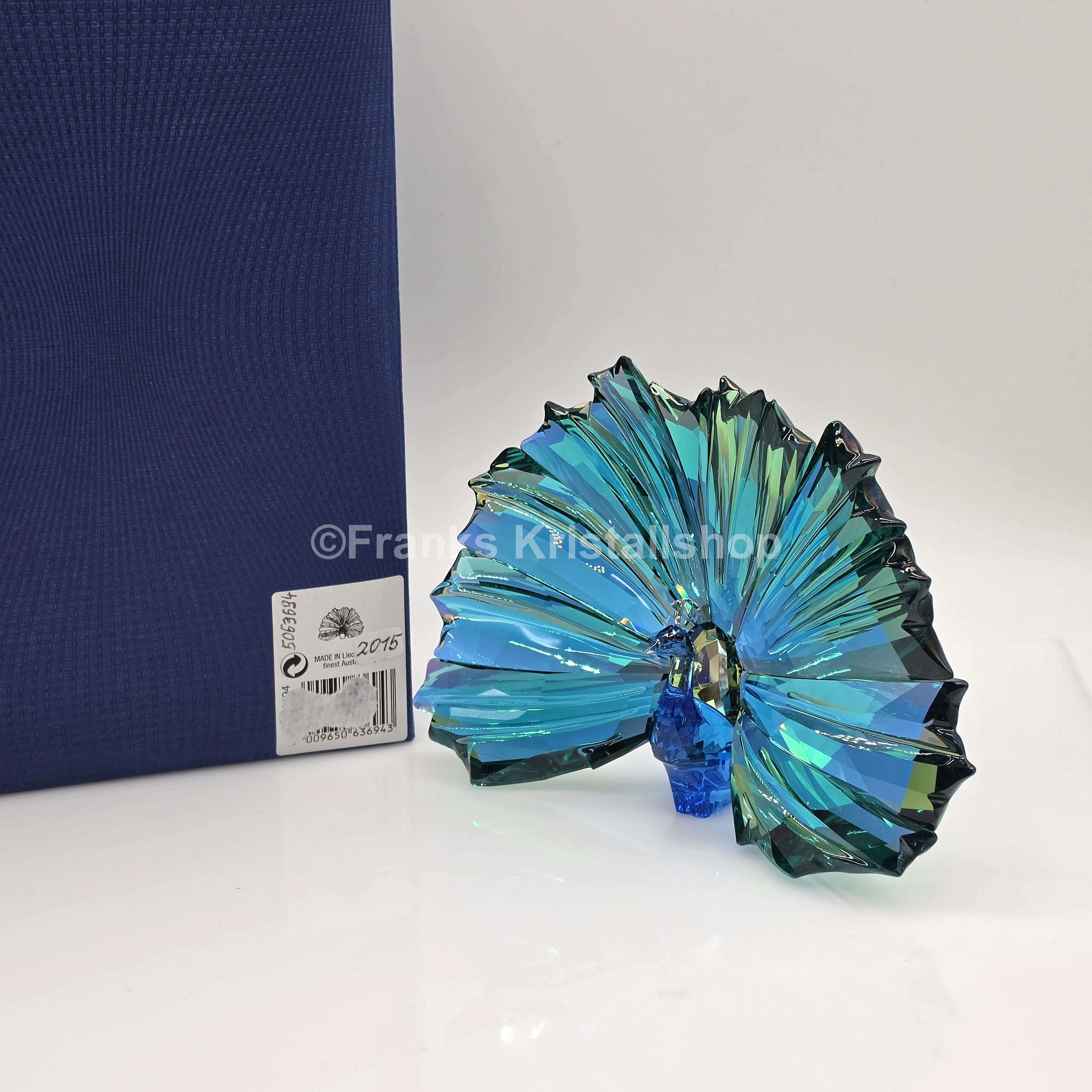 SWAROVSKI SCS Jahresfigur 2015 Pfau Arya 5063694