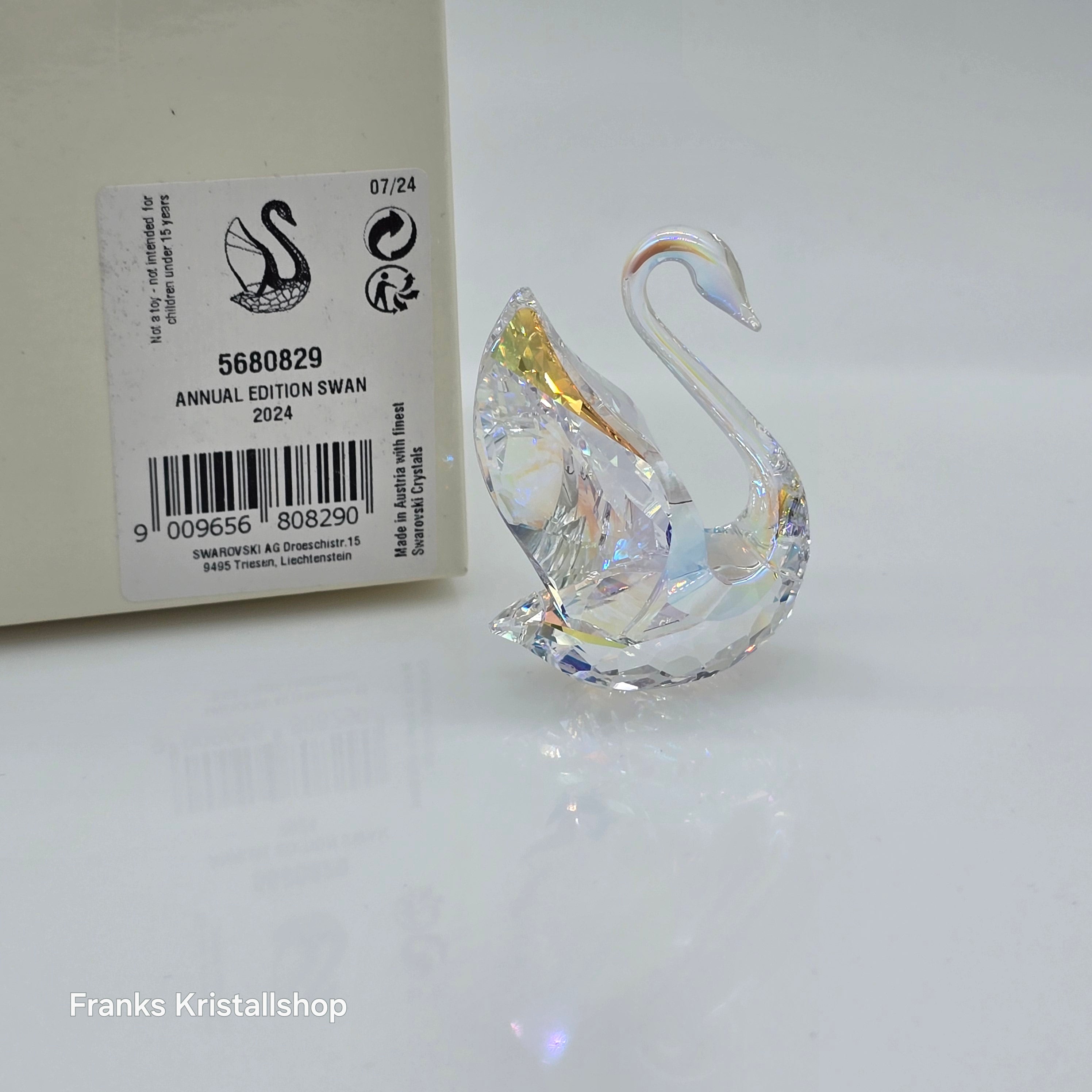 SWAROVSKI SCS Jahresfigur 2024 Schwan 5680829