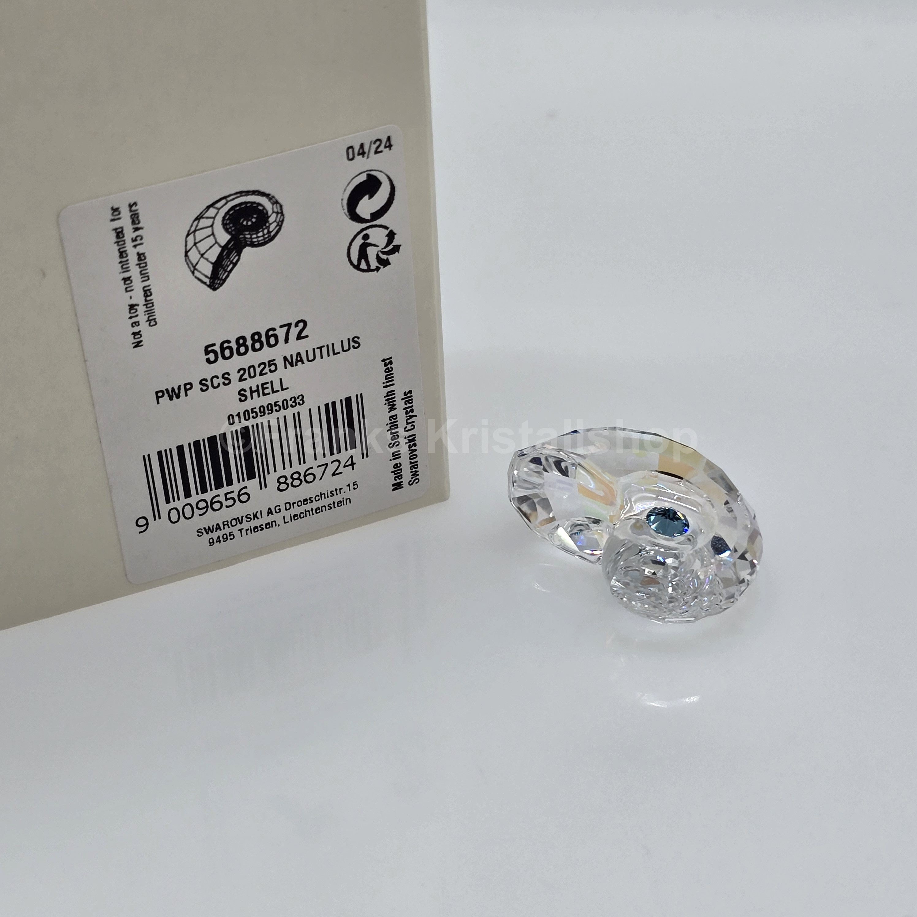 SWAROVSKI SCS Jahresfigur 2025 Event Idyllia Nautilus Muschel 5688672